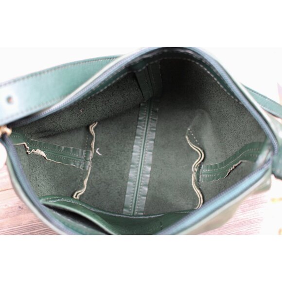 Coach Vintage - MacDougal Zip Crossbody 4130 in Bottle Green, USA Pre-1994
